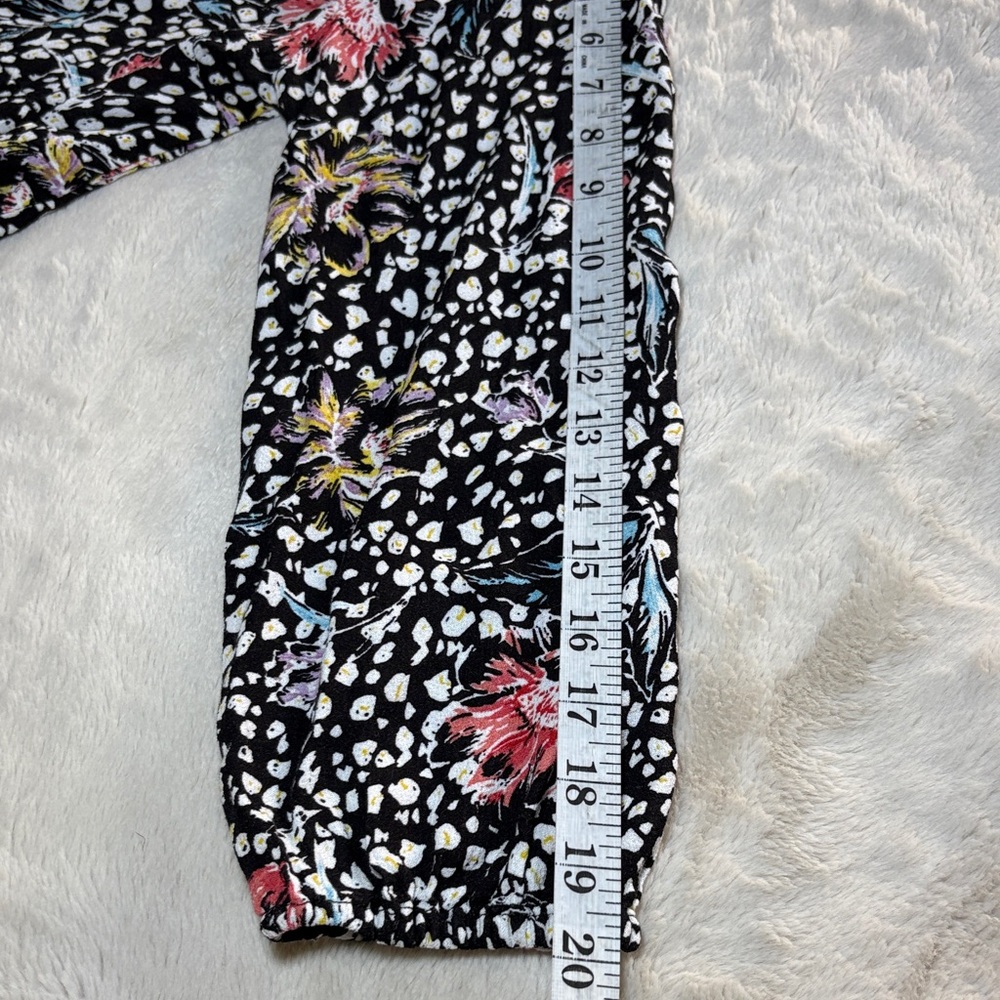 Cynthia Rowley Black Floral Blouse - Picture 6 of 8